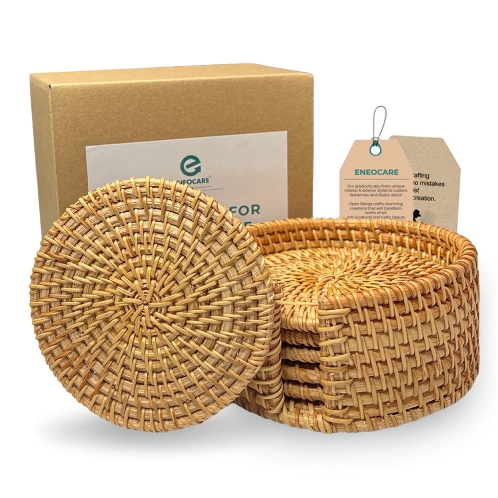 Eneocare Woven Coaster Set
